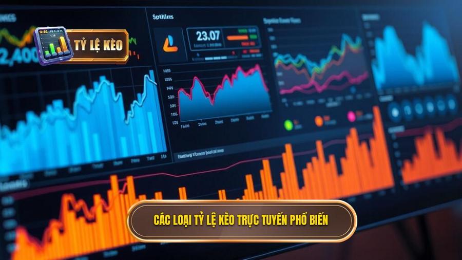 2. Các loại tỷ lệ kèo trực tuyến phổ biến
