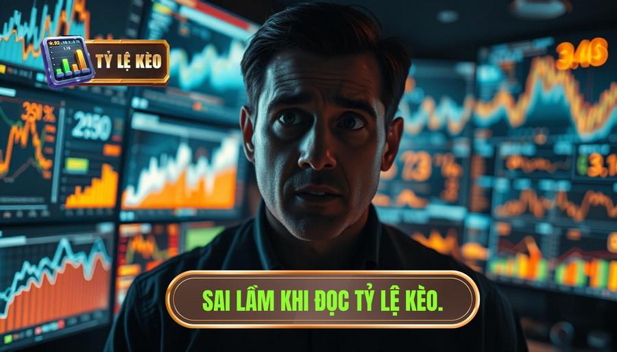 Tại sao người chơi thường mắc sai lầm khi nhìn tỷ lệ kèo?